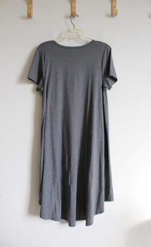 LuLaRoe Grey Loose Fit Dress | M