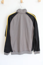 Adidas Gray & Yellow Pittsburgh Pirates Jacket | Youth M (10/12)