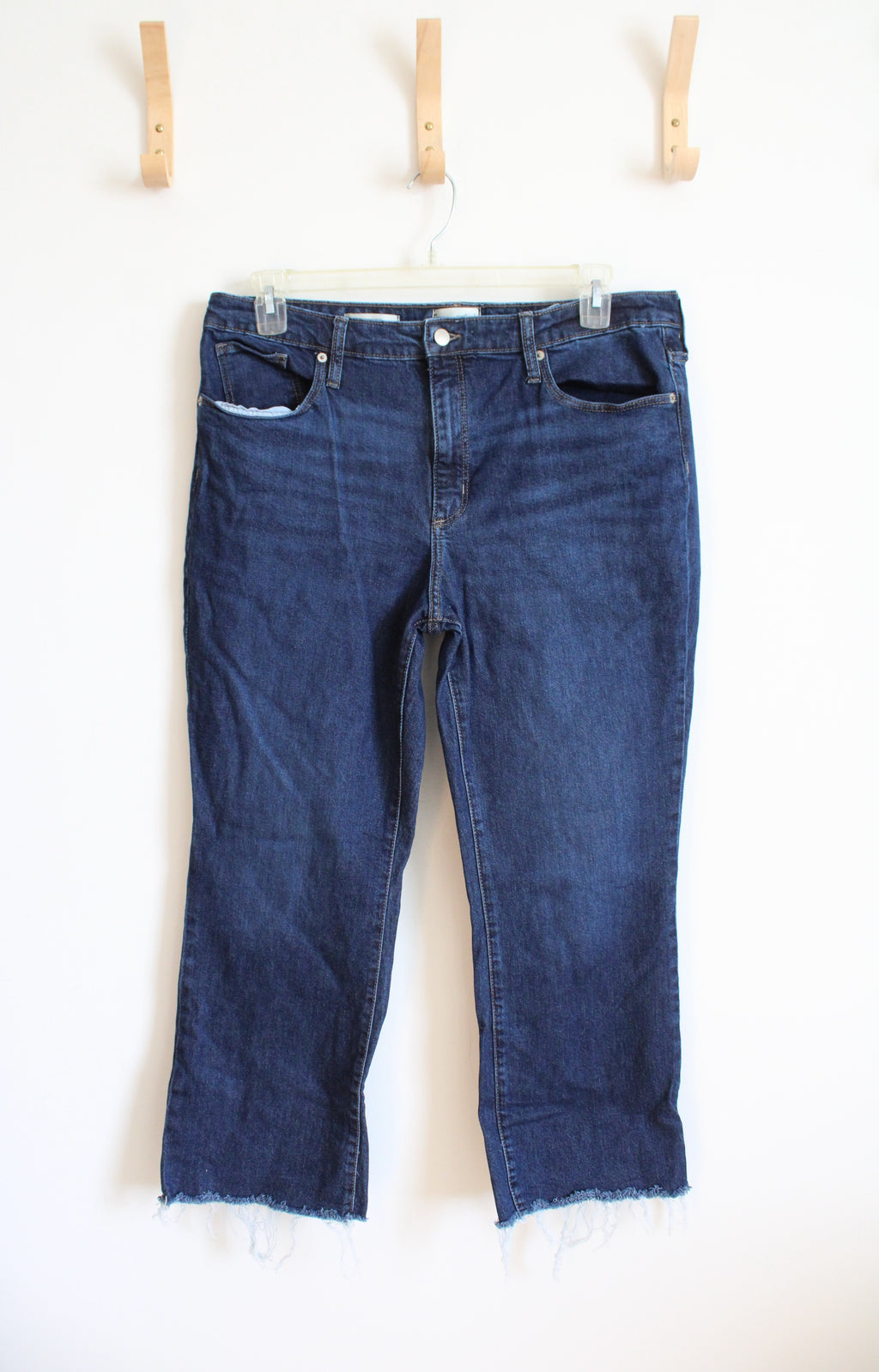 Universal Thread Ankle Bootcut Dark Wash Jeans | 16/33