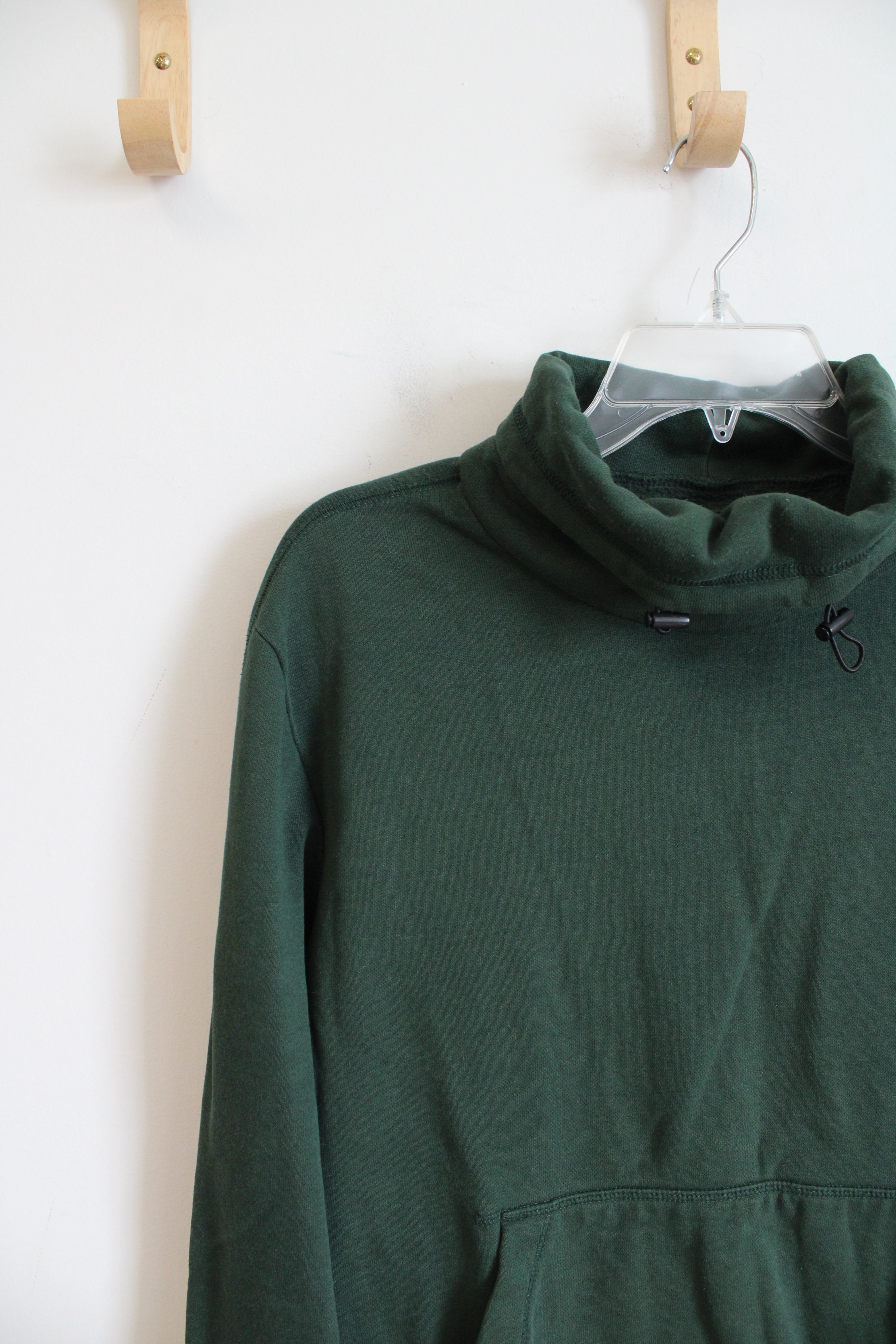 Express Green Turtleneck Sweatshirt | M