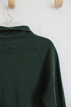 Express Green Turtleneck Sweatshirt | M