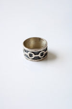 Sterling Silver Chain Band Ring | Size 9
