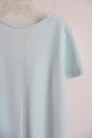 NEW Hasting & Smith Light Blue Soft Ribbed Tee | XL