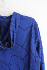 Xersion Blue & Black Patterned Jacket | Youth XL (18/20)