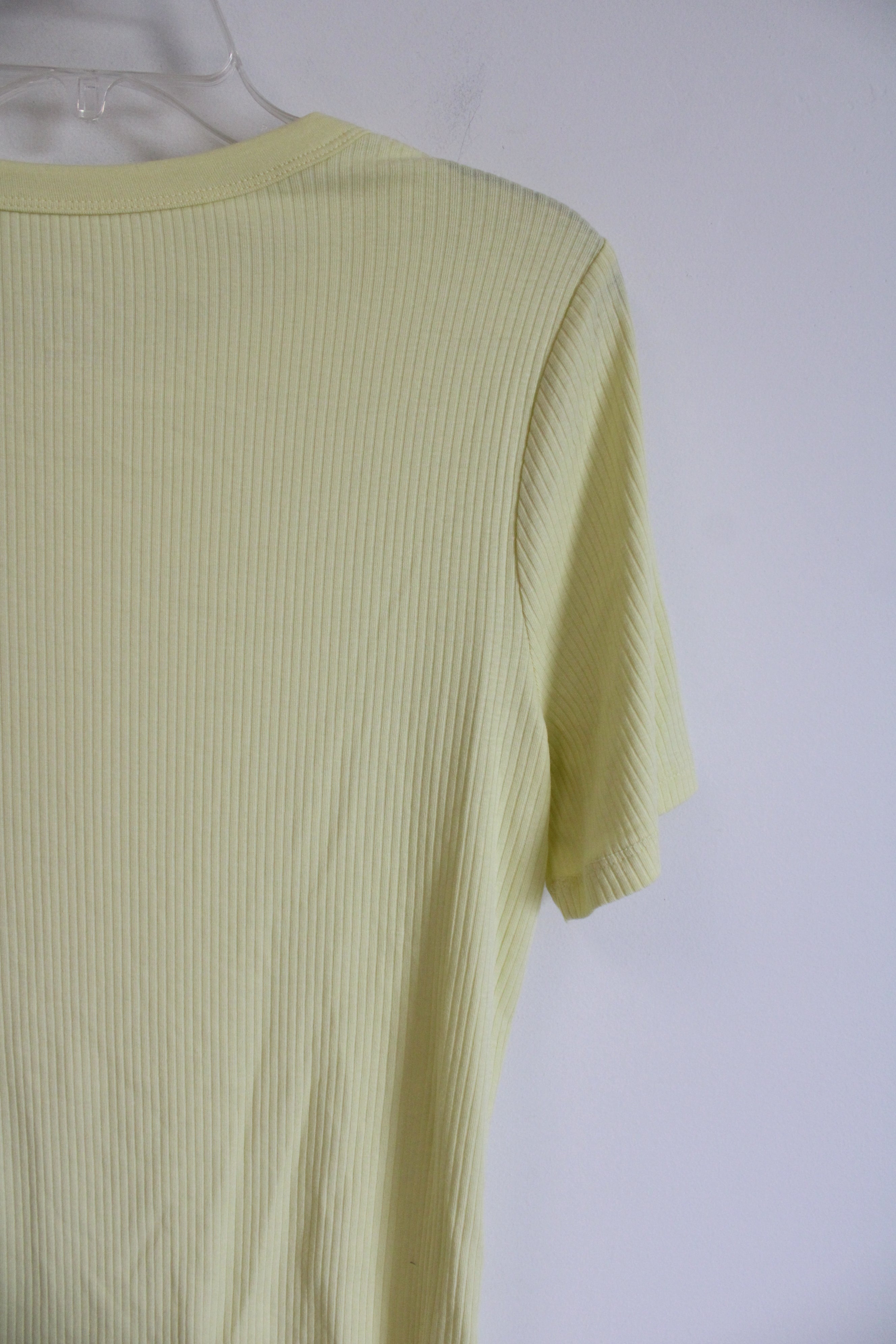 NEW A New Day Yellow Ribbed Tee | XL