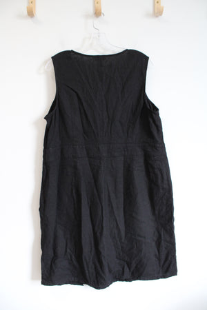 CJ Banks Black Sleeveless Dress | XL (18W)