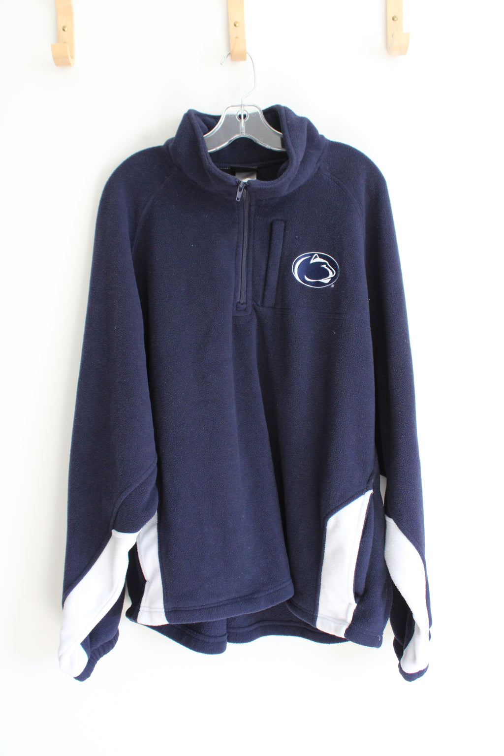 Genuine Stuff Navy & White Penn State Nittany Lions Navy Quarter Zip Sweatshirt | XL