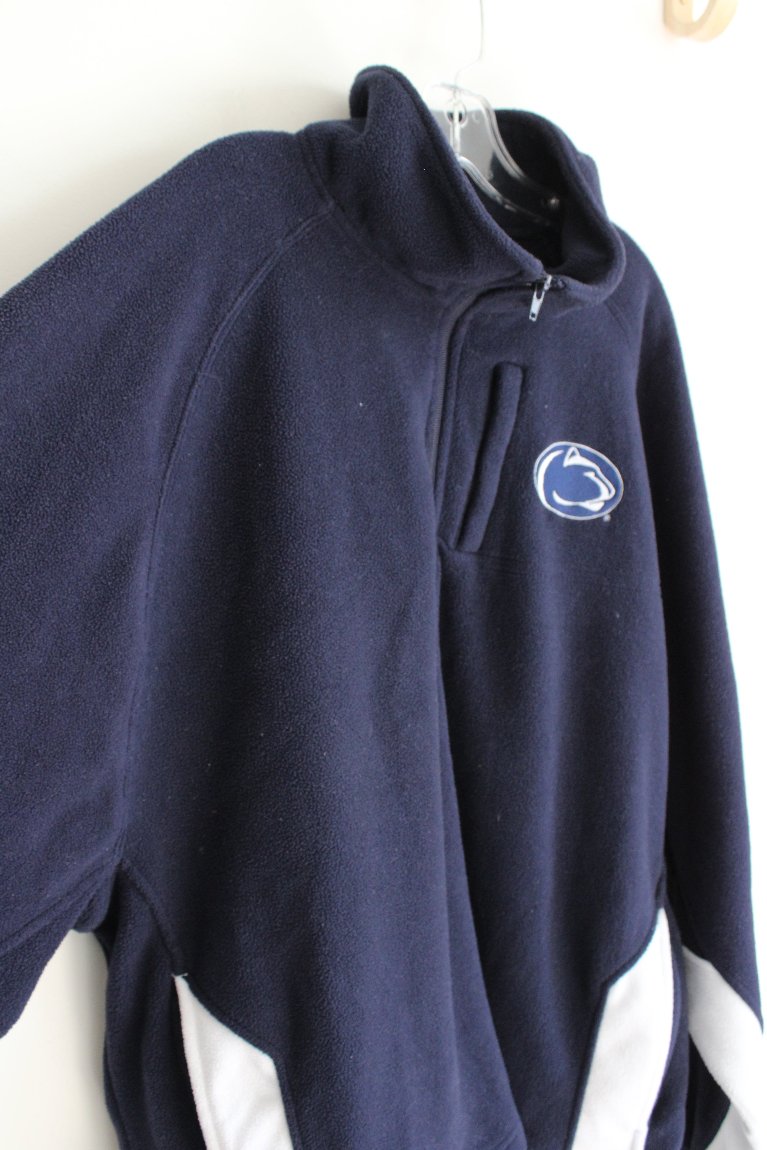 Genuine Stuff Navy & White Penn State Nittany Lions Navy Quarter Zip Sweatshirt | XL