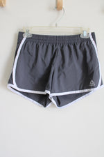 Reebok Gray Athletic Shorts | S