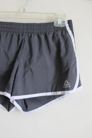 Reebok Gray Athletic Shorts | S