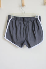 Reebok Gray Athletic Shorts | S