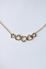 Gold 925 Heart Necklace