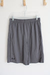 Under Armour Gray Athletic Shorts | L