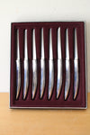 Carvel Hall Stainless Steel Steak Knife Set Of 8