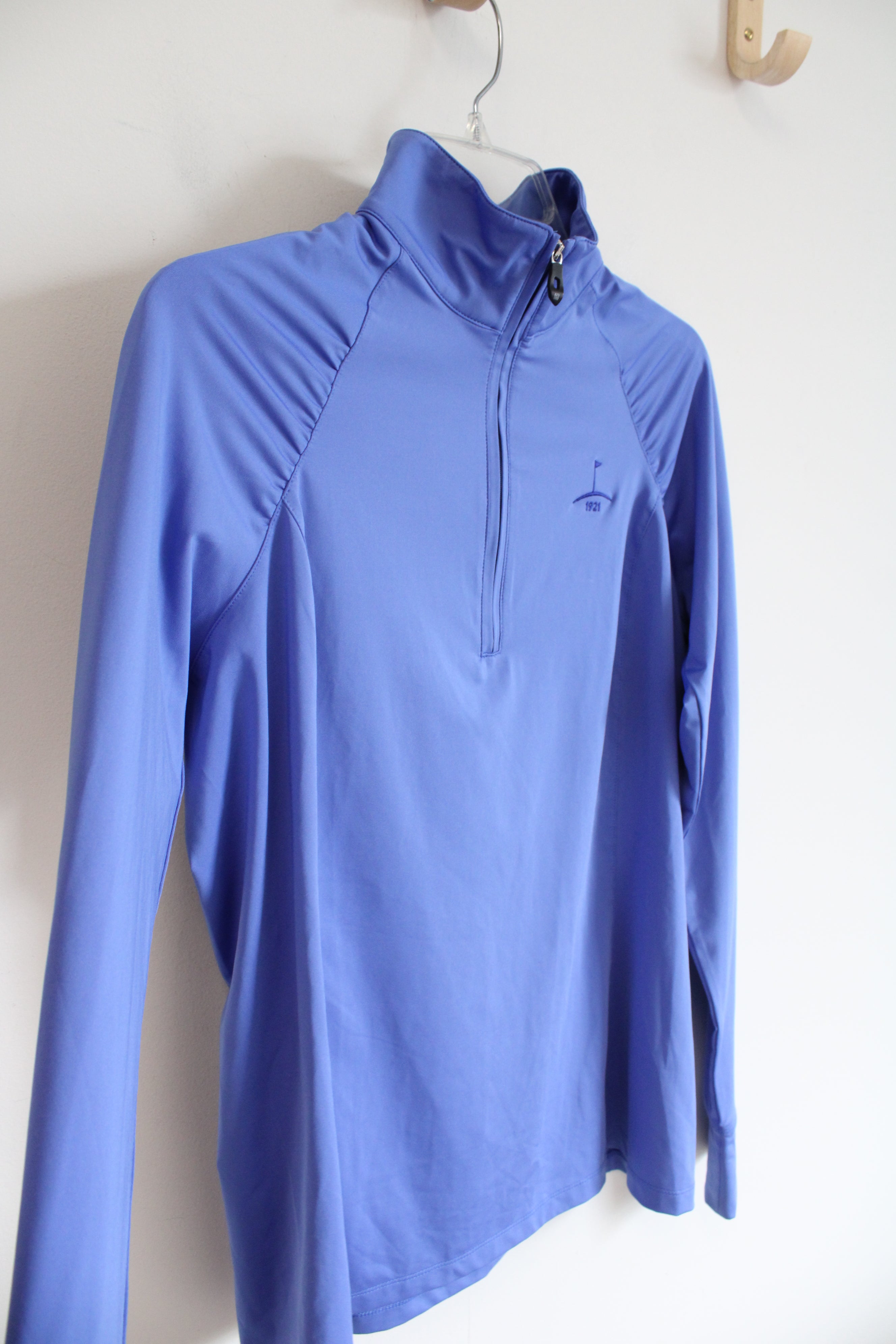 Kate Lord Blue Sun Protection Quarter Zip | M