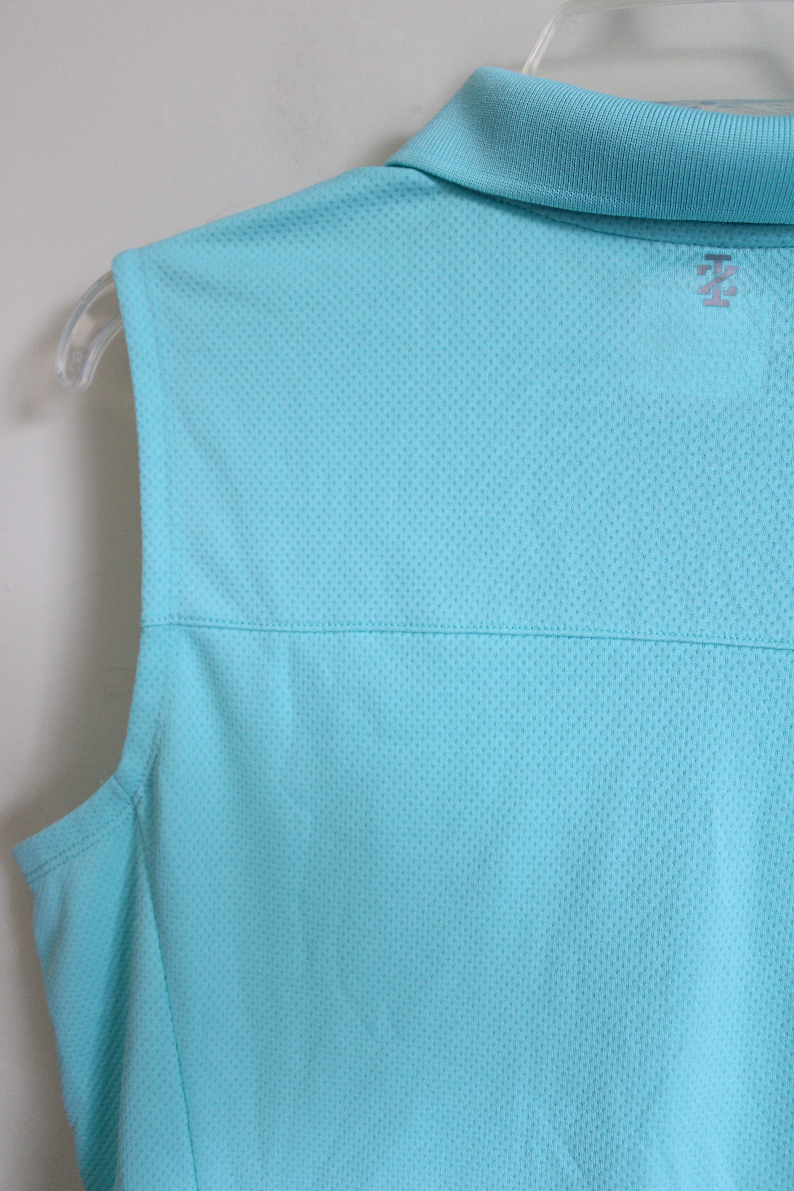 Izod Golf Light Blue Polo Tank | L