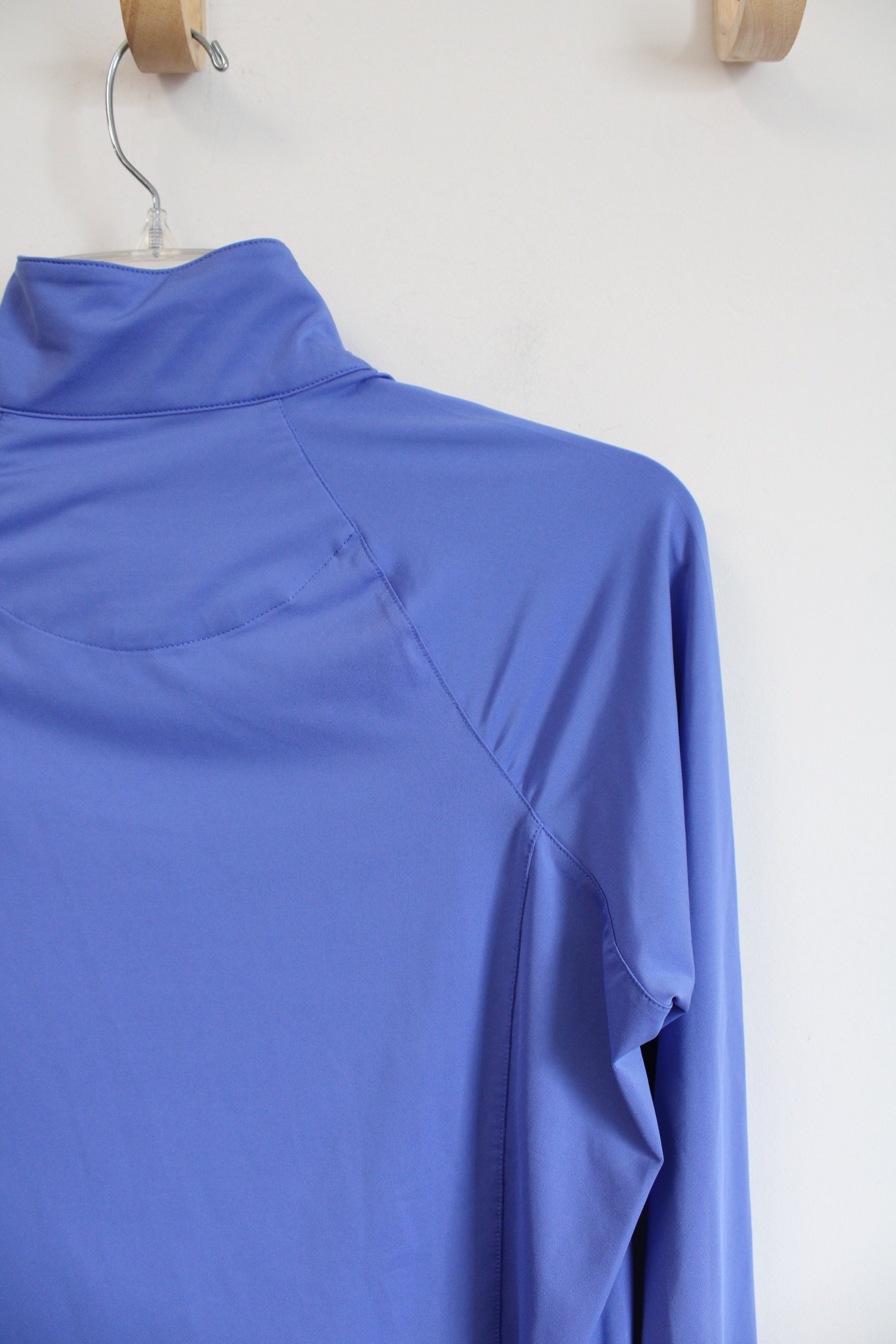 Kate Lord Blue Sun Protection Quarter Zip | M