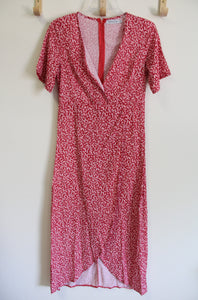 Miss Look Red Floral Maxi Dress | S