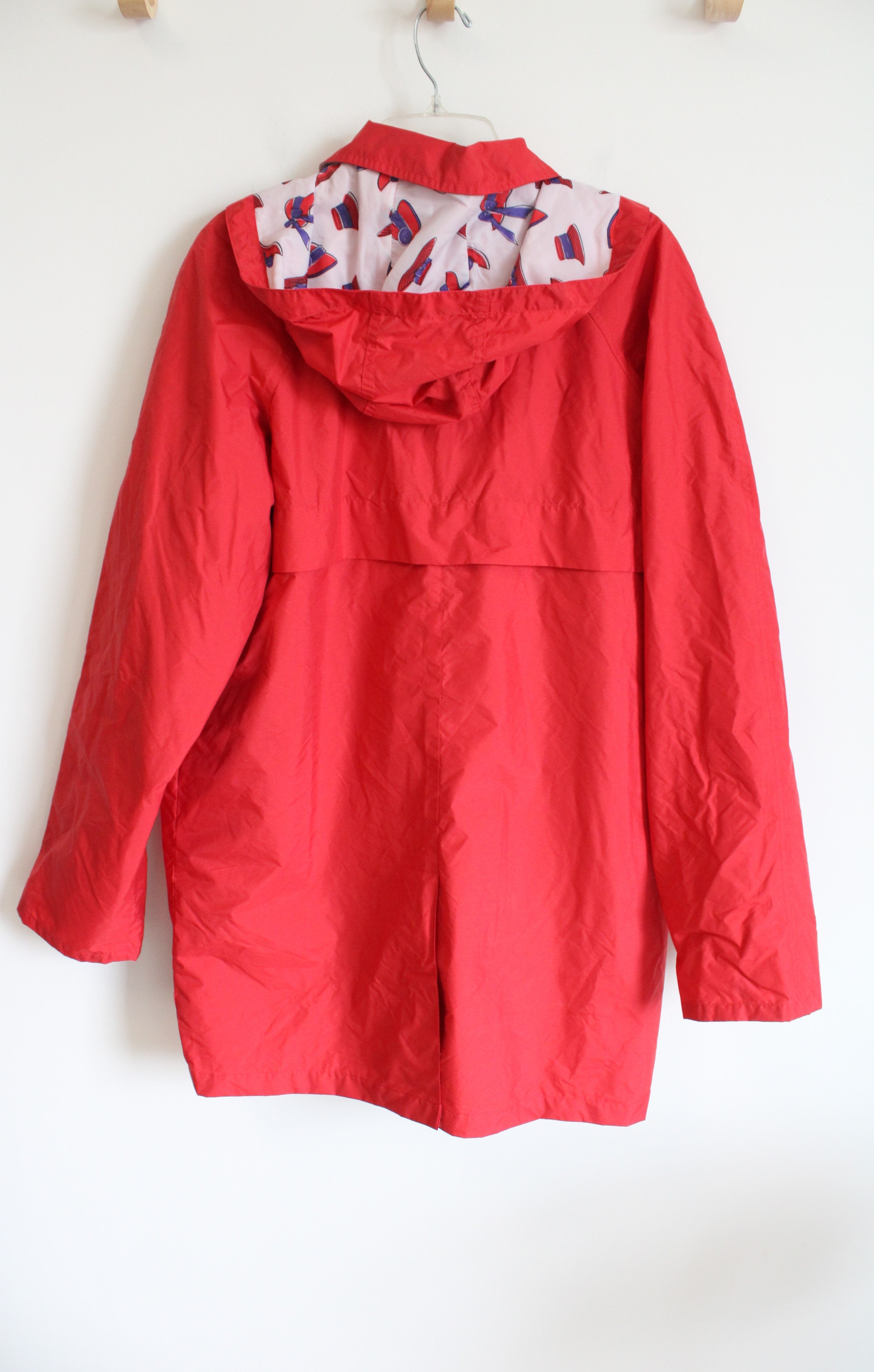 Totes Red Rain Coat | L