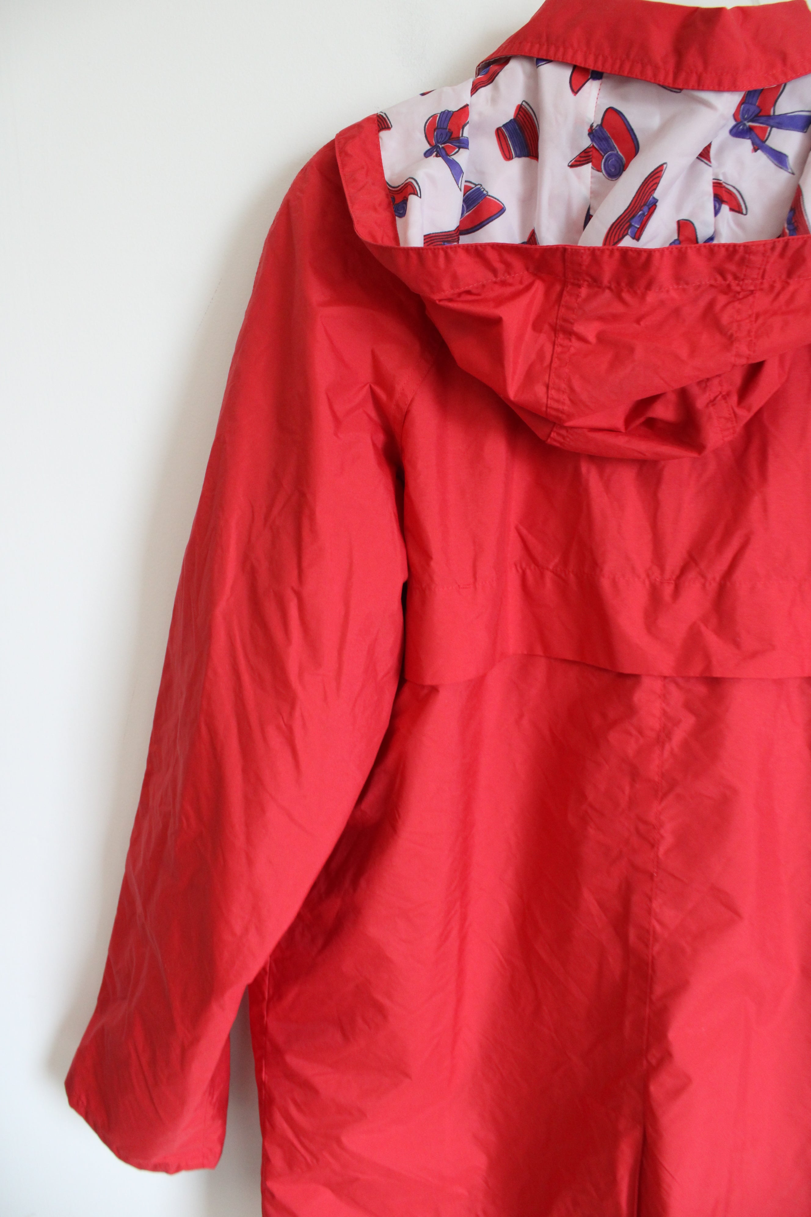 Totes Red Rain Coat | L