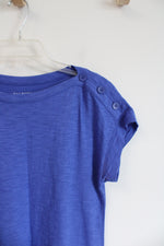 Talbots Blue Petite Tee | M