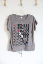 NEW Self Esteem Gray KINDNESS Tee Shirt | L