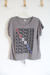 NEW Self Esteem Gray KINDNESS Tee Shirt | L