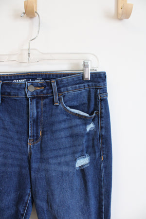 Old Navy Mid-Rise Power Slim Straight Jeans | 8