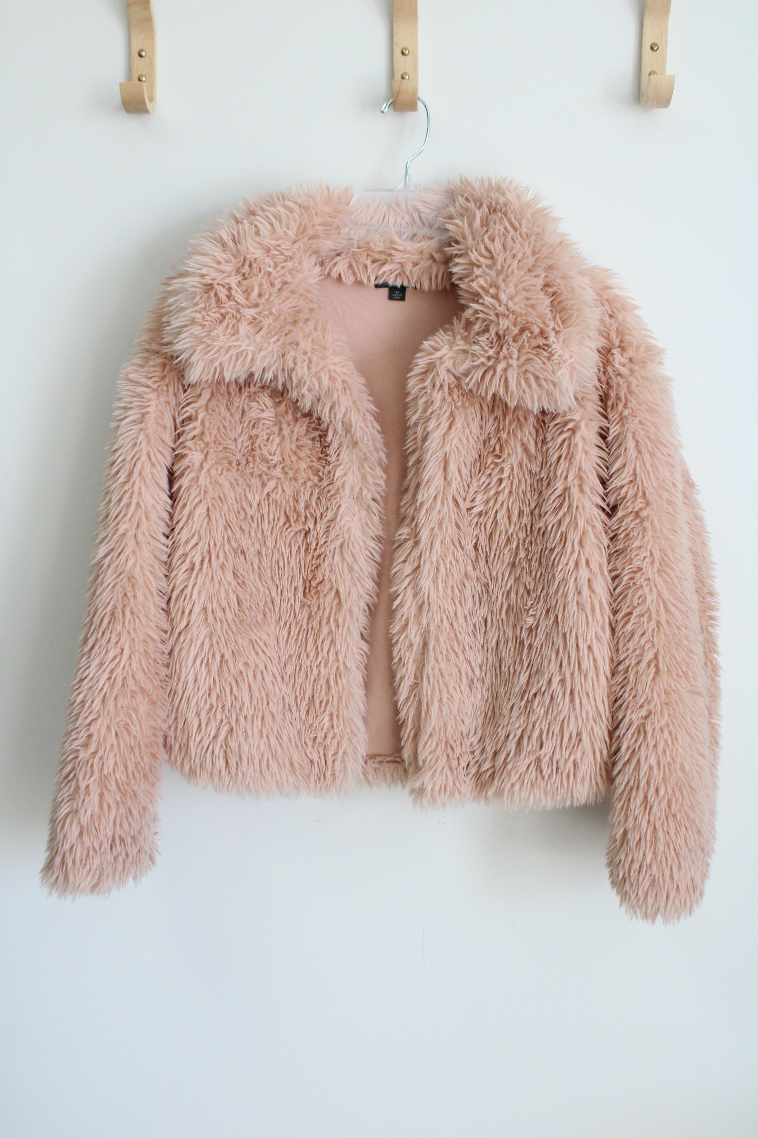 Wild Fable Pink Faux Fur Jacket | XS