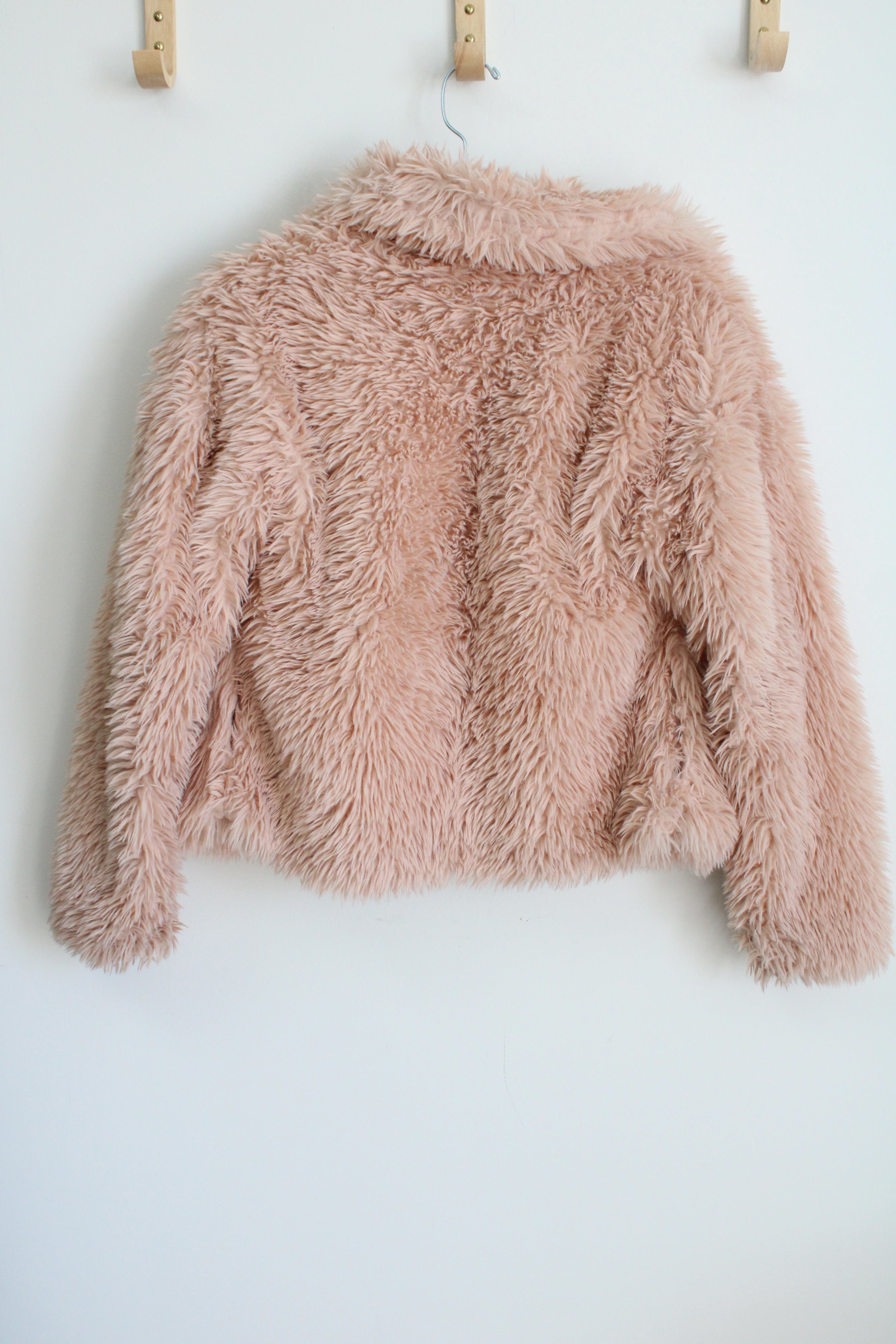 Wild Fable Pink Faux Fur Jacket | XS