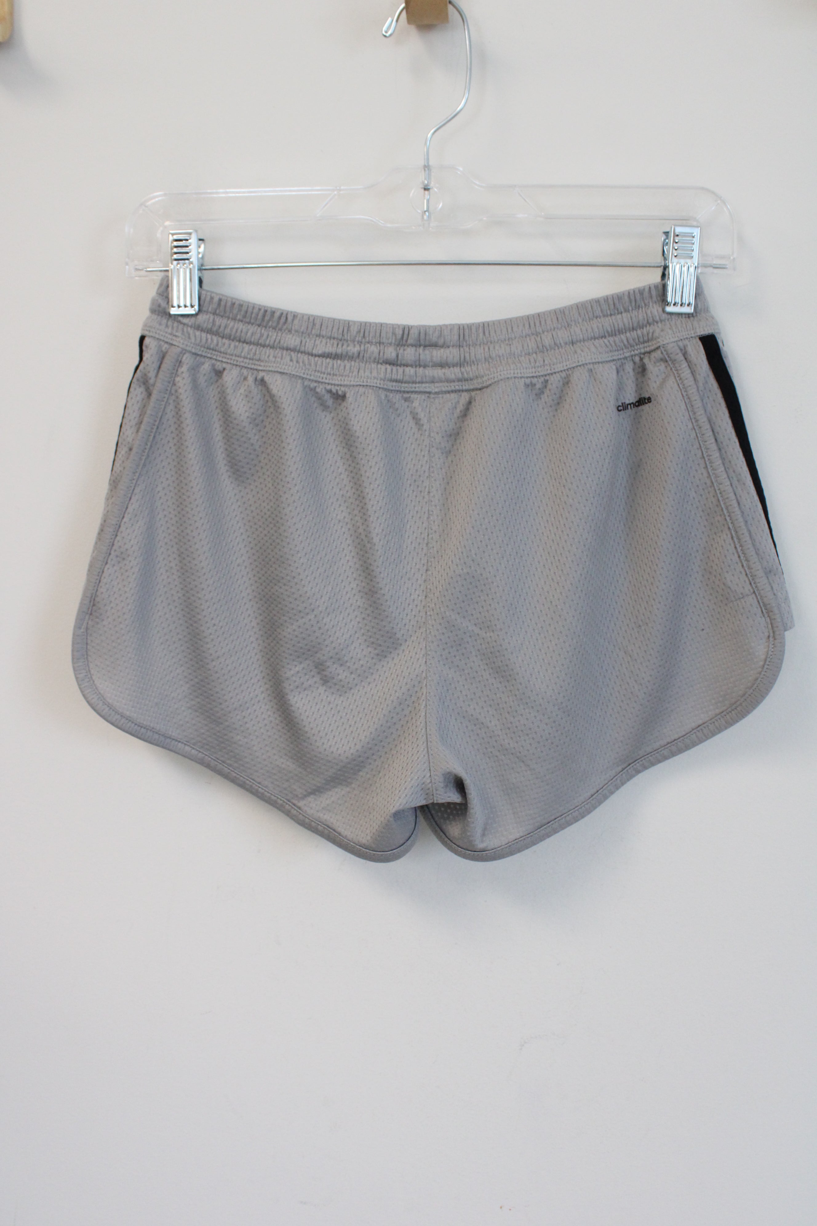 Adidas Gray & Black Athletic Shorts | XS