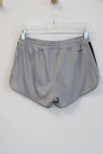 Adidas Gray & Black Athletic Shorts | XS