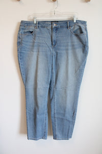 Talbots Slim Ankle Light Wash Jeans | 18W