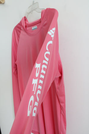 Columbia Sportswear Athletic Pink Hoodie | XL