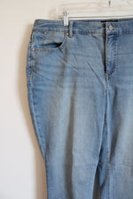 Talbots Slim Ankle Light Wash Jeans | 18W