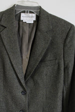 NEW Evan-Picone Green Wool Blazer | 6