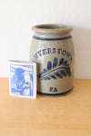 Westerwald Pottery Blue & Gray Myerstown, PA Vase