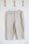 Gloria Vanderbilt Amanda Tan Capri Pants | 16