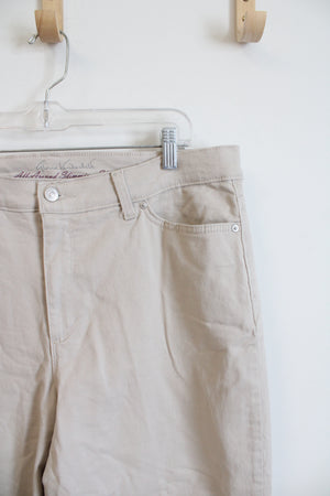 Gloria Vanderbilt Amanda Tan Capri Pants | 16