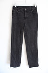 Newport News Jeanology Collection Black Vintage Straight Leg Jeans | 6