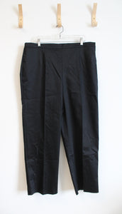 NEW Alfred Dunner Classic Fit Black Trouser Pants | 20W