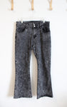 Black Flare Leg Jeans | 2XL