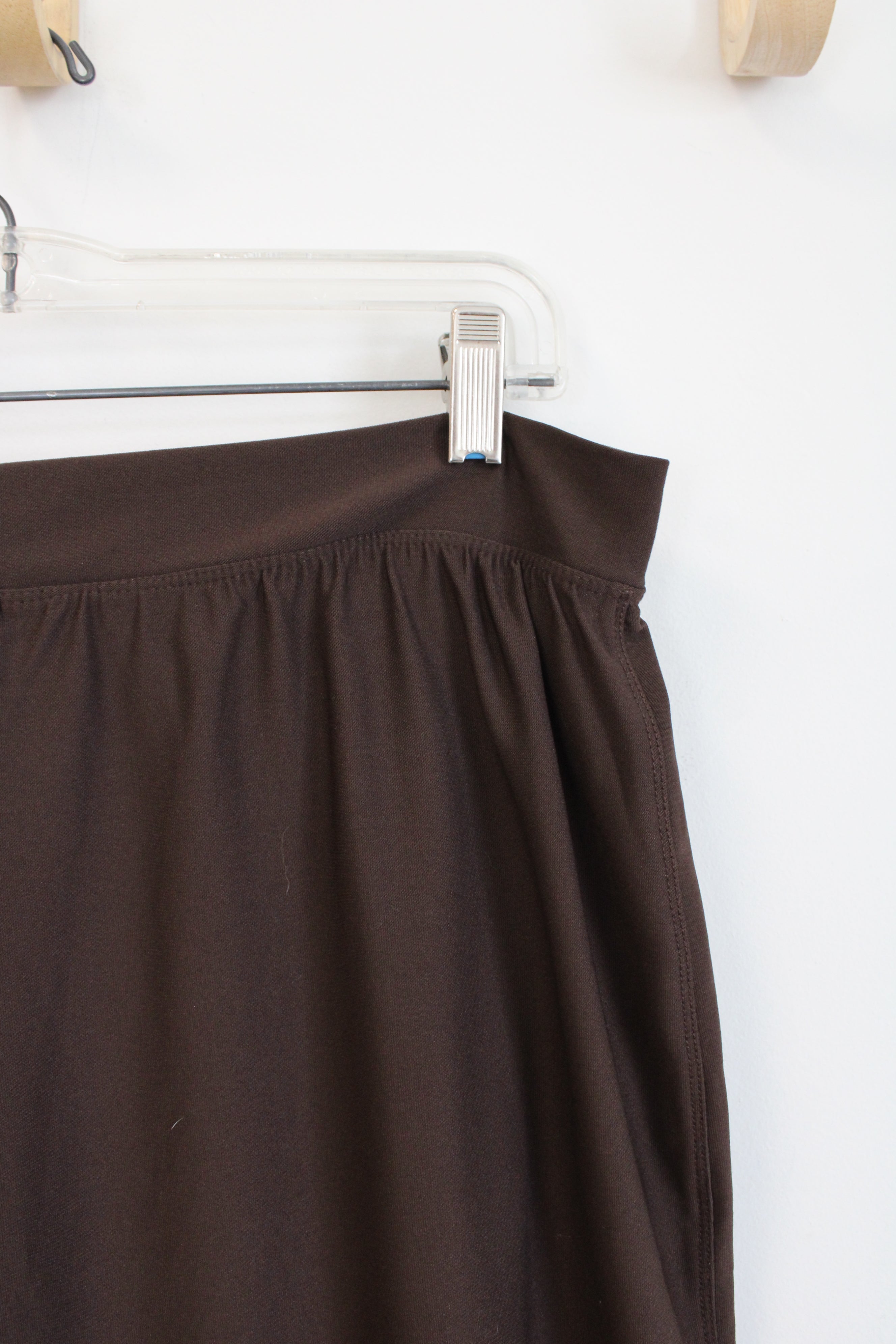 Spanx Brown Wide Leg Pants | XL