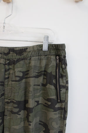 Soft Surroundings Green Camo Pants | L