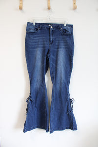 Venus Blue Bell Bottom Jeans | 18