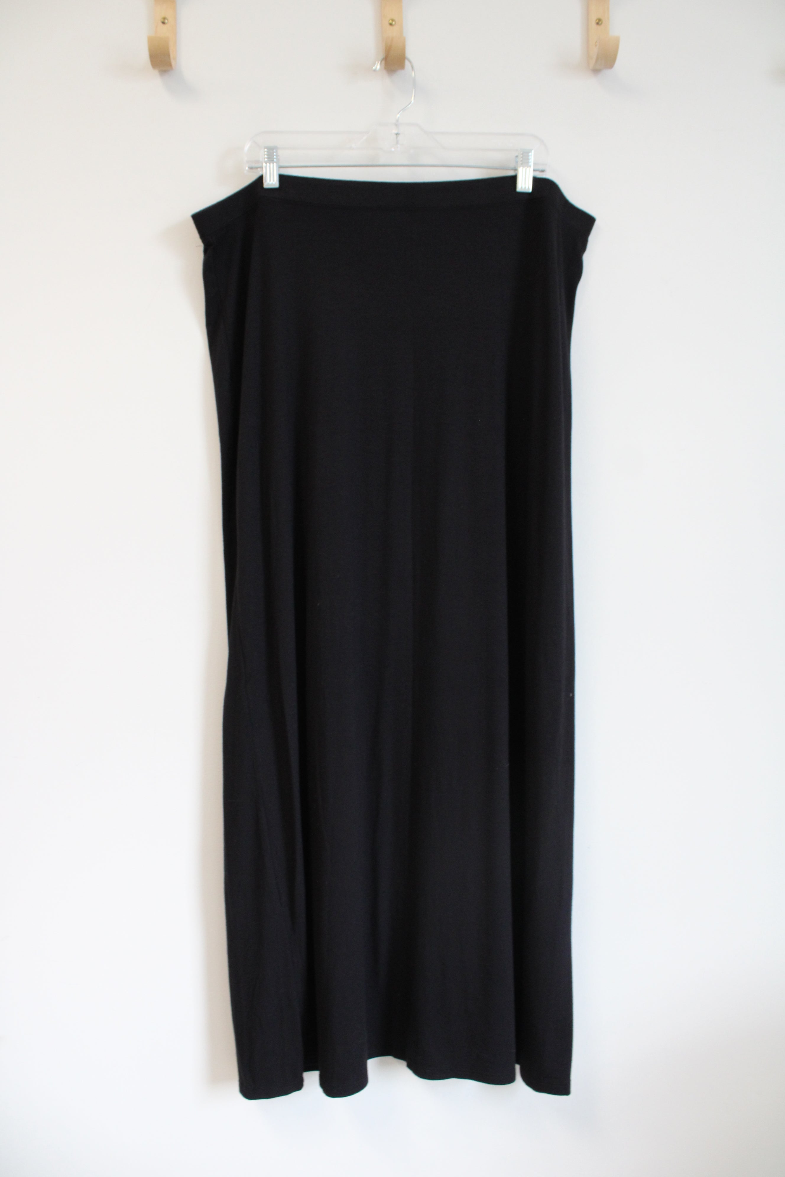 Worthington Black Stretch Skirt | XL