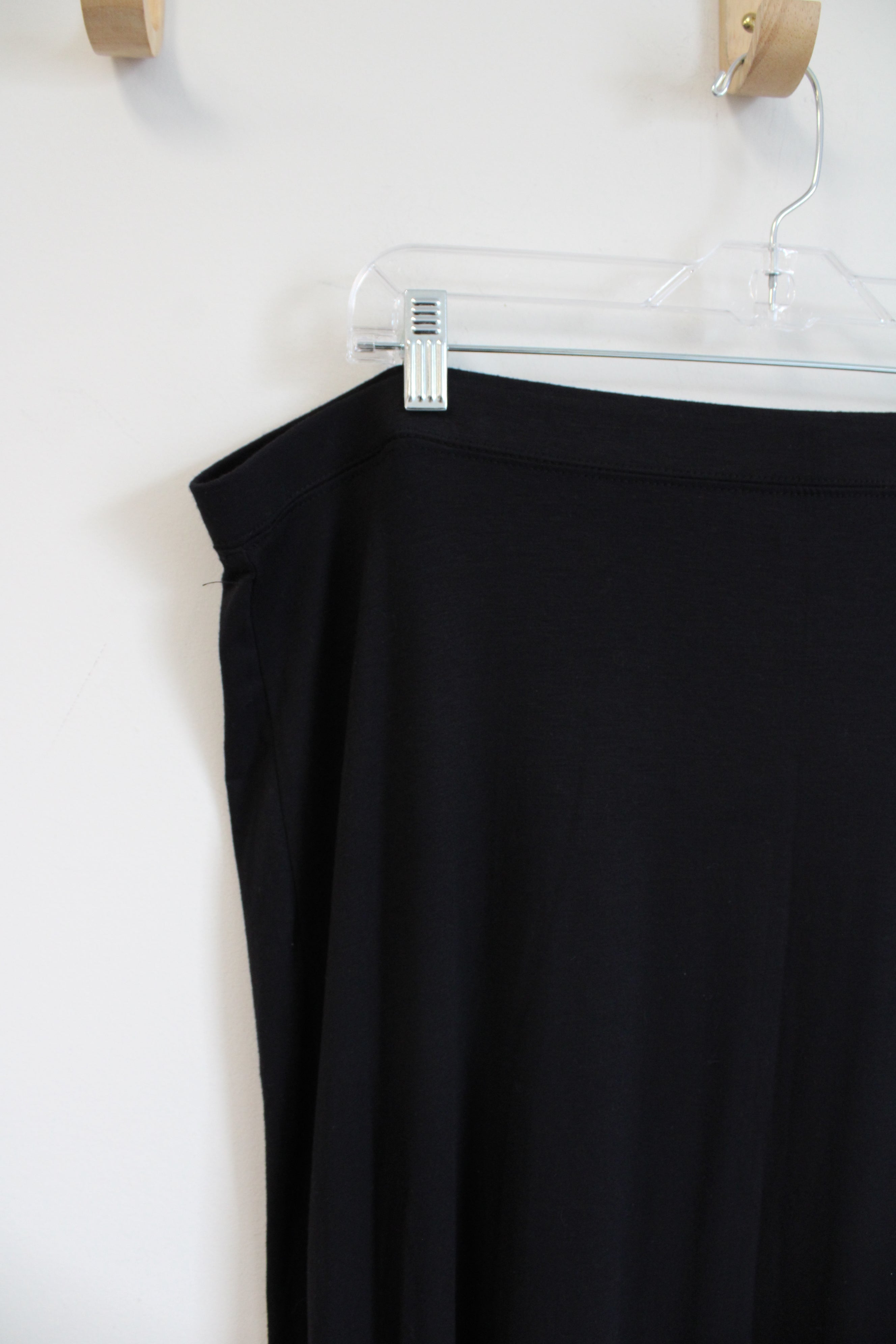 Worthington Black Stretch Skirt | XL