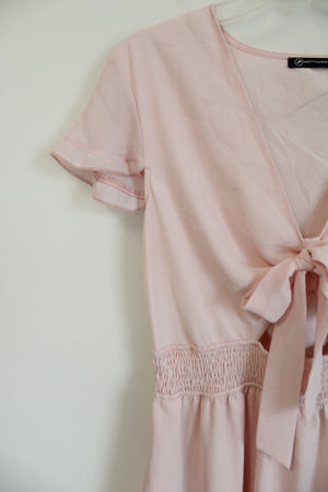 PrettyGarden Light Pink Chiffon Dress | L