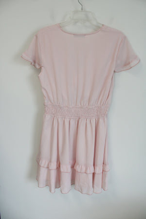 PrettyGarden Light Pink Chiffon Dress | L