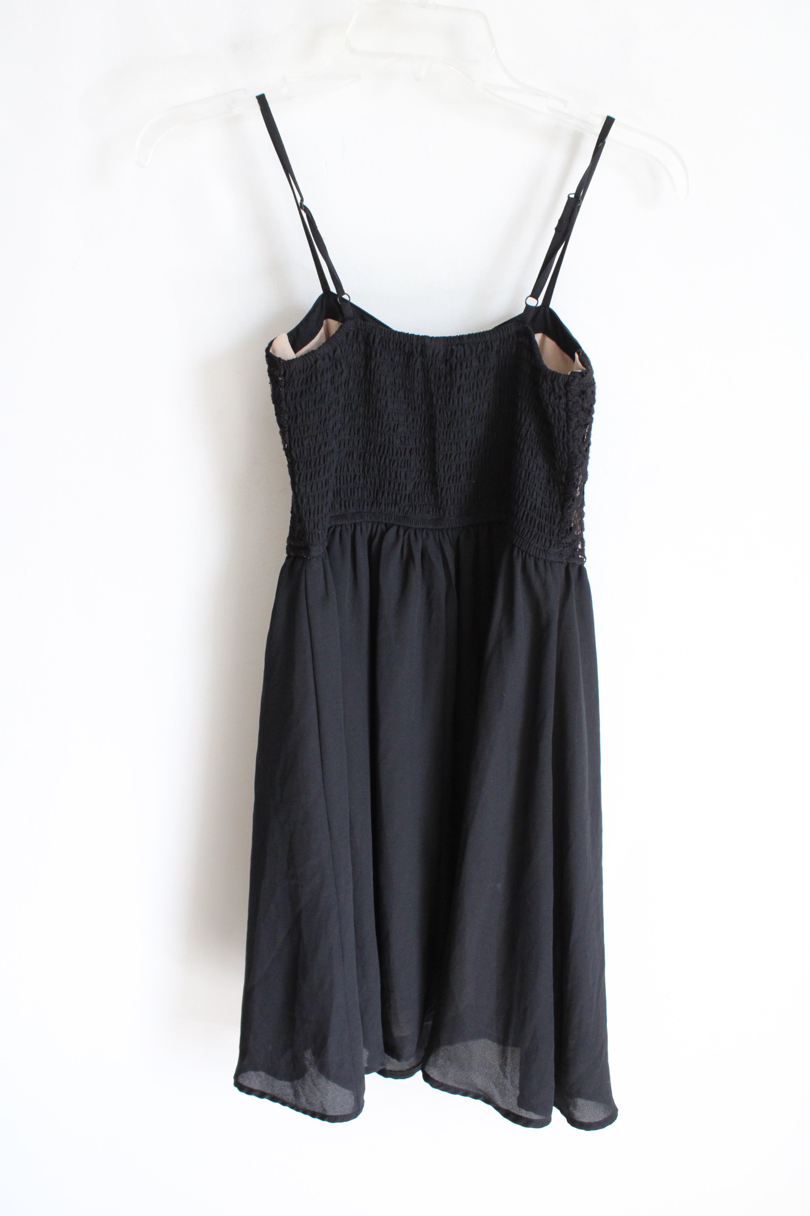 Xhilaration Black Lace & Tan Dress | XS